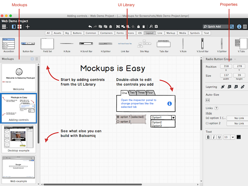 Balsamiq Mockups 3!