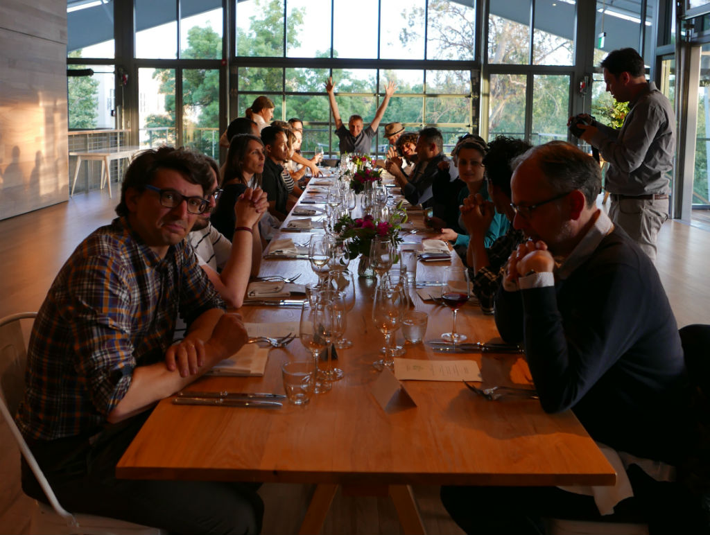 Last dinner at the SHED