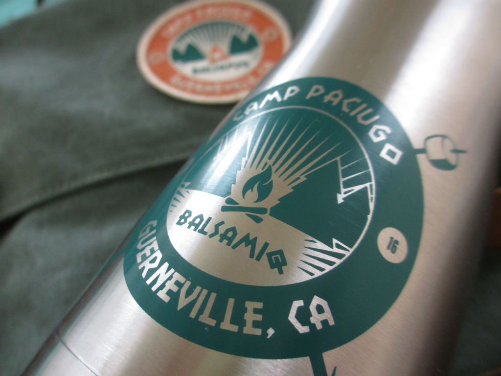 Our "Camp Paciugo" swag for the retreat