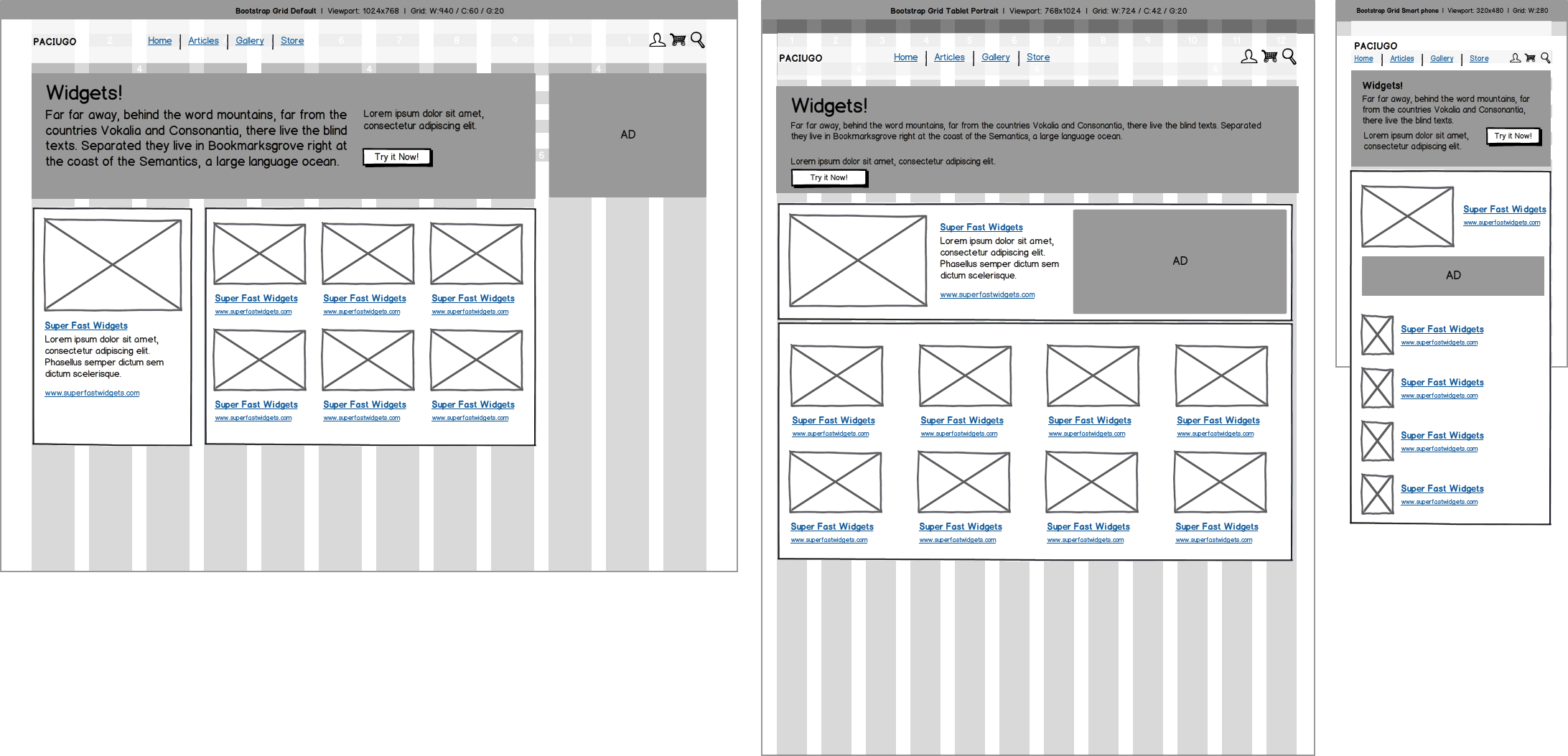 balsamic wireframe