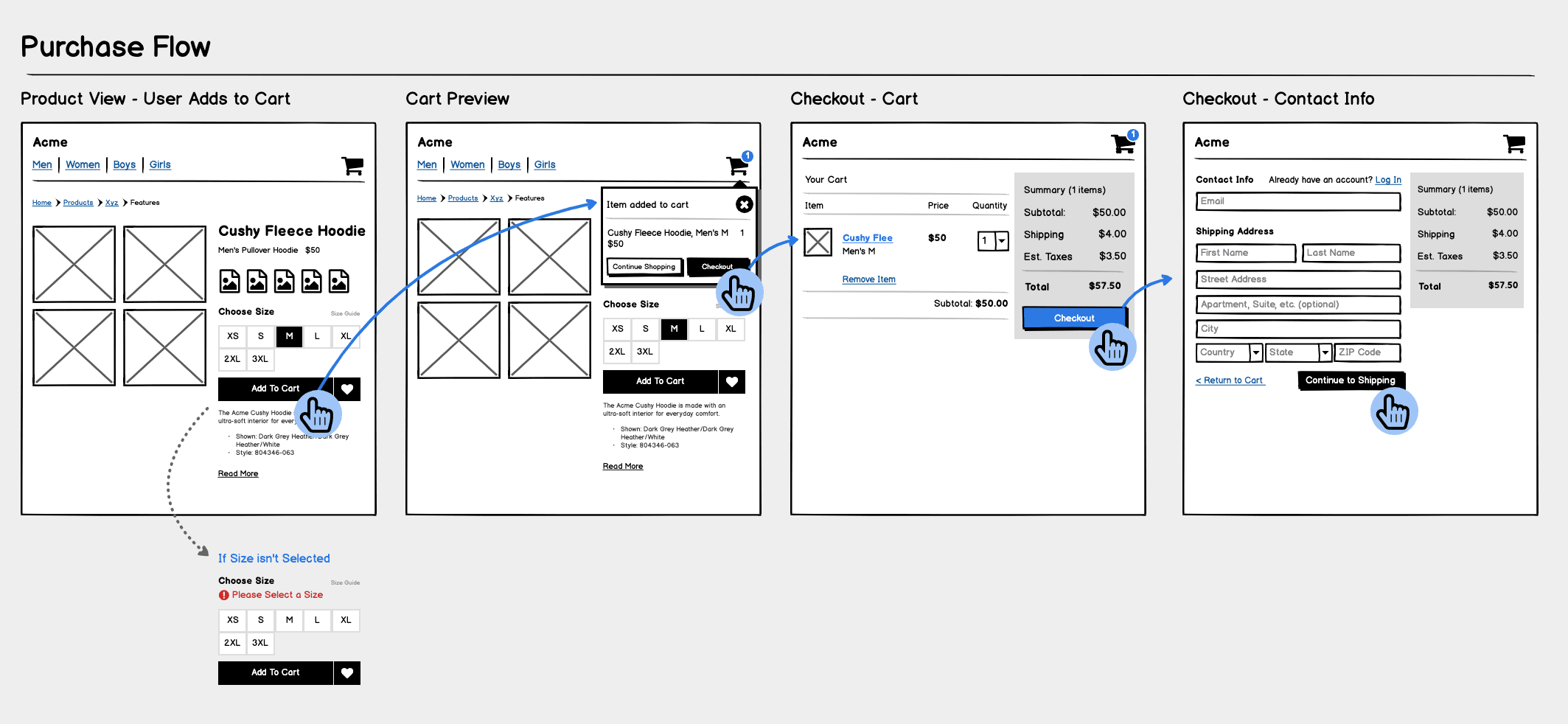 visual paradigm wireframe flow