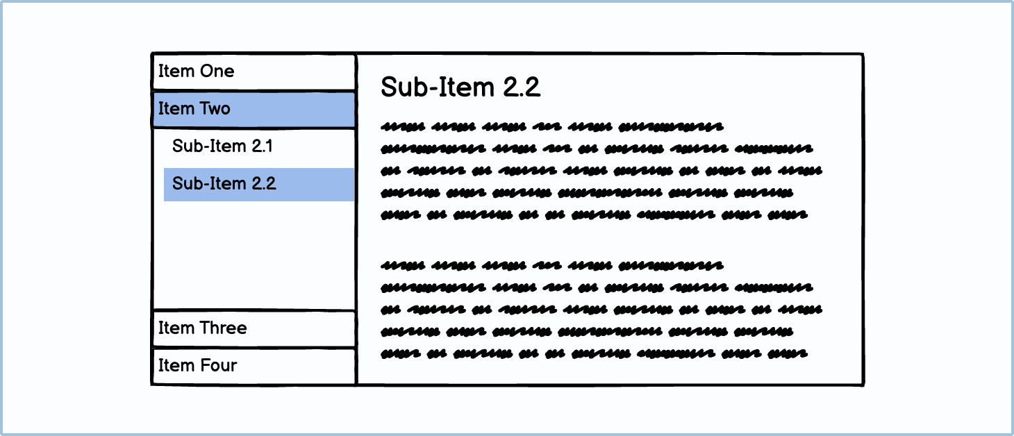 Accordion Guidelines | Wireframing Academy | Balsamiq