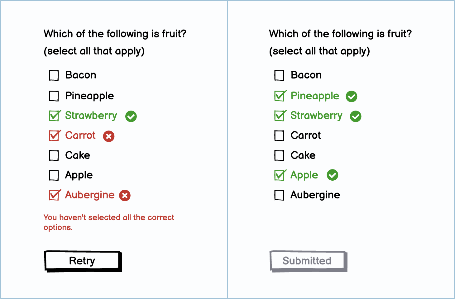Checkbox Guidelines