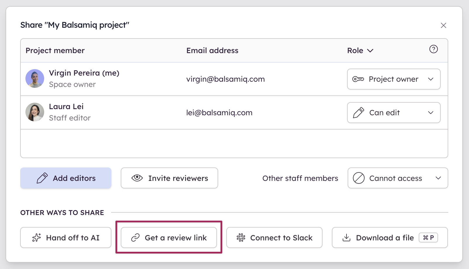 Toggle ‘Allow Public Reviews’ in Sharing Settings to make boards embeddable in external applications